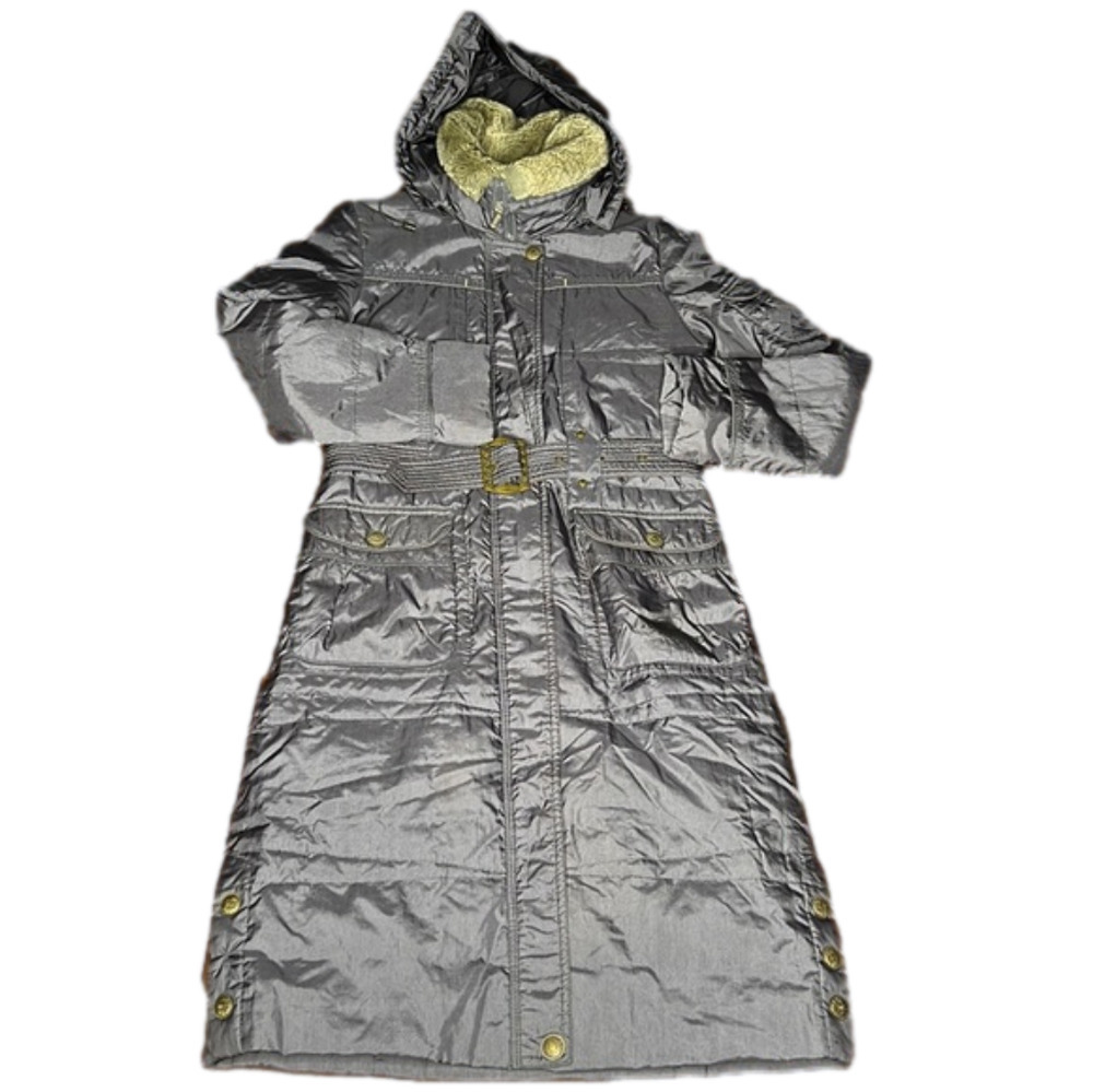 Metallic Deep Mauve Full Length 2008  Beijing Olympic Coat